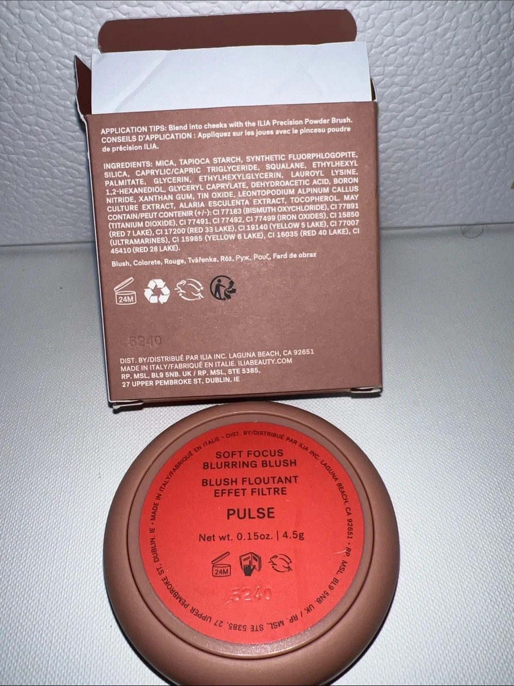 ILIA Soft Focus Blurring Blush in Pulse